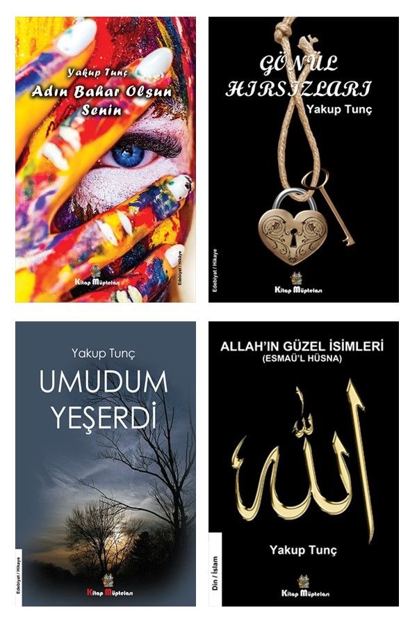 Yakup Tunç Kitapları (4 Kitap Set) | Kitap Müptelası Yayınları (Ciltsiz)