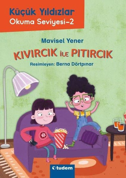 Kıvırcık İle Pıtırcık - Küçük Yıldızlar Okuma Seviyesi 2 Seti - 5 Kitap Takım | Tudem Yayınları (İnce Kapak)