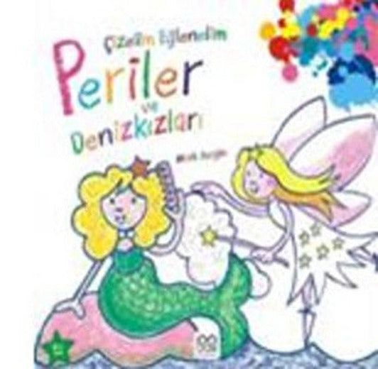 Çizelim Eğlenelim Periler Ve Denizkızları | 1001 Çiçek