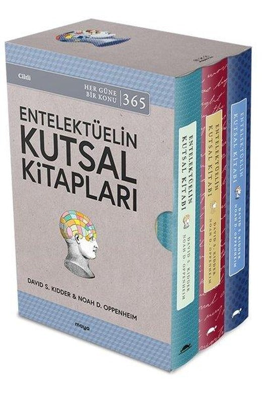 Entelektüelin Kutsal Kitapları Seti - 3 Kitap Kutulu | Maya Kitap (Ciltli)