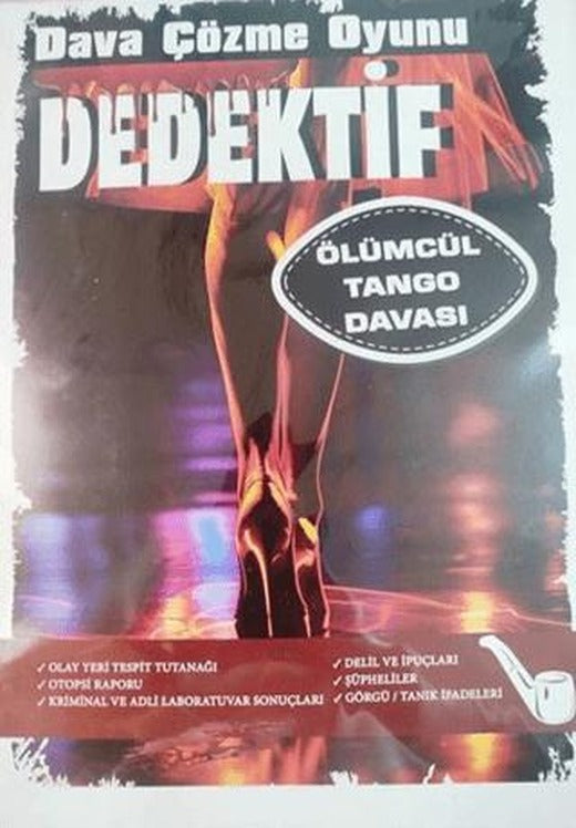 Dedektif Dava Çözme Oyunu - Ölümcül Tango Davası | MT Dedektiflik (Ciltsiz)