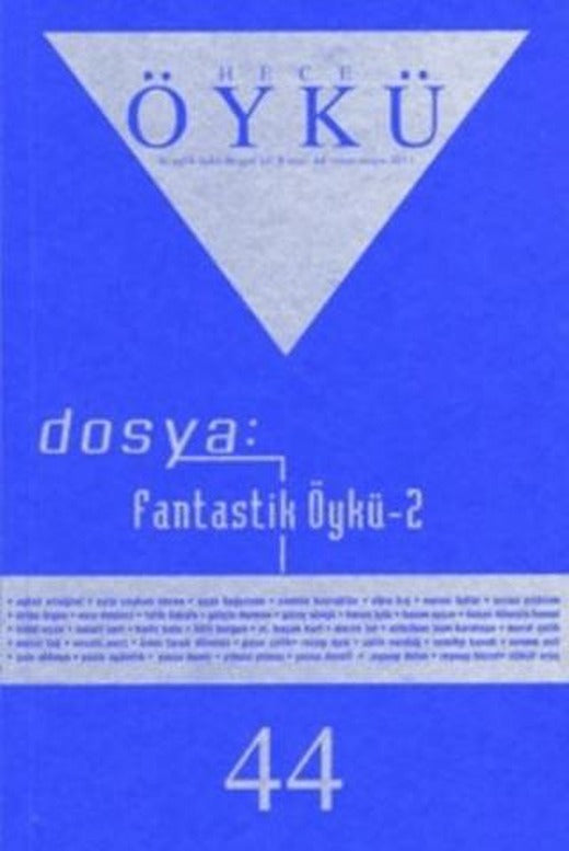 Hece Öykü Dergisi Sayı: 44 | Hece Dergisi (Ciltsiz)