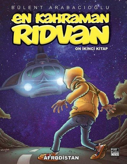 En Kahraman Rıdvan-12.Kitap | Marmara Çizgi (İnce Kapak)