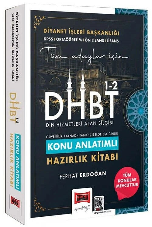 2026 KPSS - Ortaöğretim - Ön Lisans - DHBT 1-2 Tüm Adaylar İçin Konu Anlatımı Hazırlık Kitabı