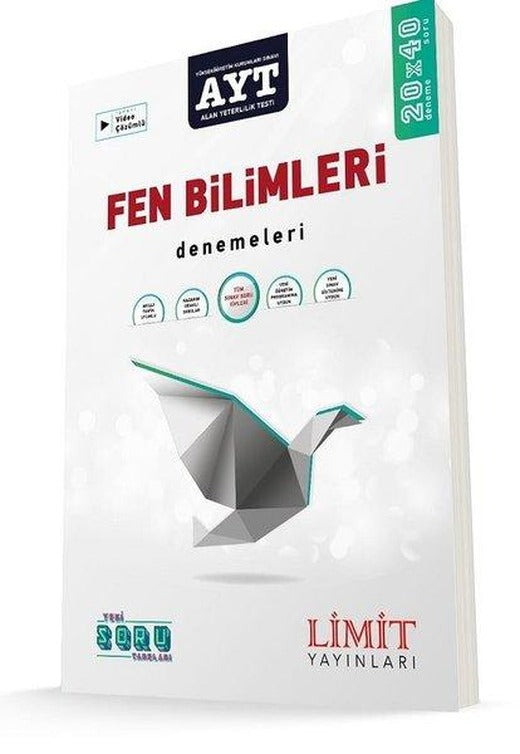 AYT Kronometre Fen Bilimleri Denemeleri | Limit Yayınları (İnce Kapak)