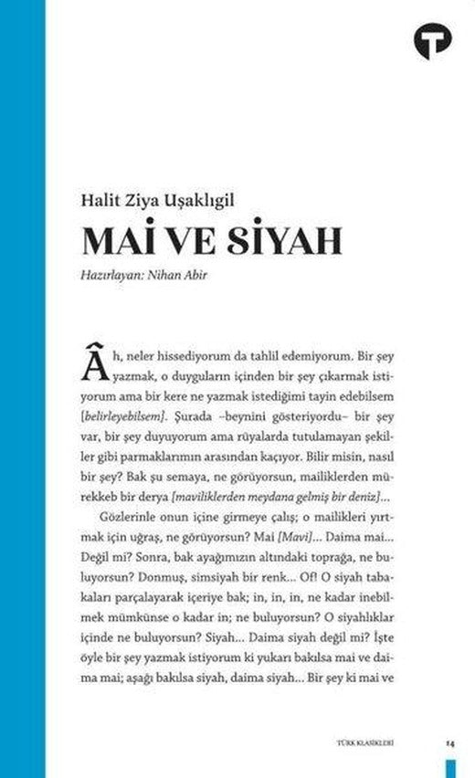 Mai ve Siyah | Turkuvaz Kitap (e-Kitap)
