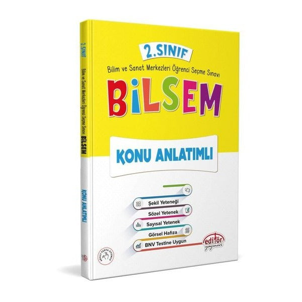 2.Sınıf Bilsem Konu Anlatımlı | Editör (İnce Kapak)
