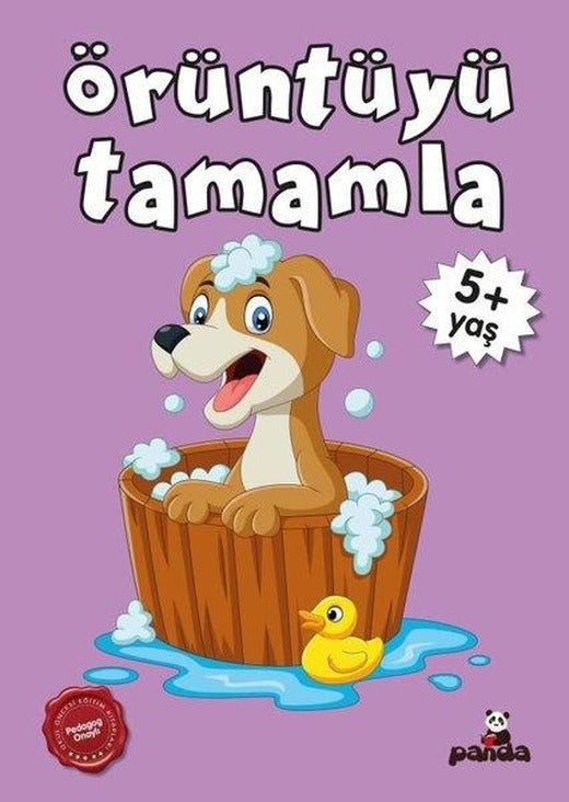 5+ Yaş Örüntüyü Tamamla - Pedagog Onaylı | Panda (İnce Kapak)