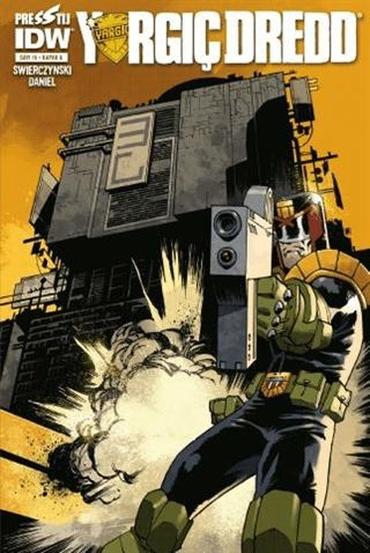 Yargıç Dredd Sayı 10 Kapak A | Presstij Kitap (Ciltsiz)