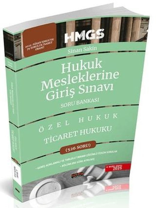HMGS Ticaret Hukuku Soru Bankası | Savaş Yayınevi (Ciltsiz)