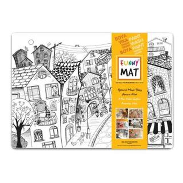 Funny Mat - Kedili Sokak | Akademi Çocuk