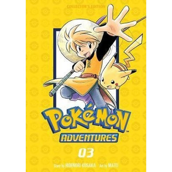 Pokemon Adventures Collector's Edition 3: Volume 3 (Pokmon Adventures Collectors Edition) | Viz Media (İnce Kapak)