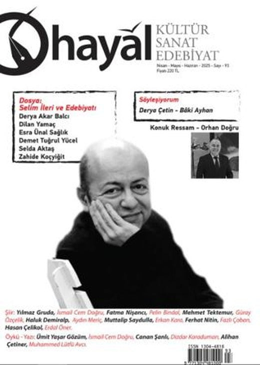 Hayal Kültür Sanat Edebiyat Dergisi Sayı: 93 | Hayal Yayınları (Ciltsiz)