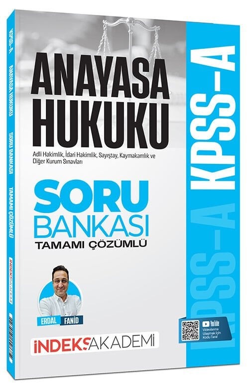 2026 KPSS A Grubu Anayasa Hukuku Soru Bankası Çözümlü | İndeks Akademi (İnce Kapak)