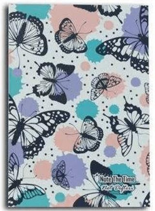 The World of Butterflies Patterns Not Defteri | Note The Time