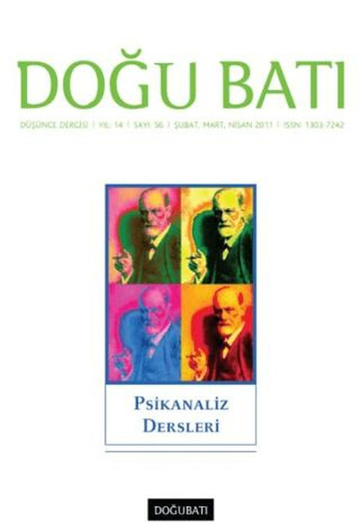 Doğu Batı Düşünce Dergisi Sayı: 56 Psikanaliz Dersleri | Doğu Batı Dergileri (Ciltsiz)