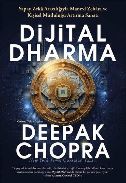 Dijital Dharma - Yapay Zeka Aracılığıyla Manevi Zekayı ve Kişisel Mutluluğu Artırma | Nepal Kitap (İnce Kapak)