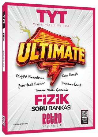 TYT Ultimate Fizik Soru Bankası | Retro Yayıncılık (Ciltsiz) - Resim 1