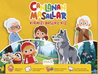 Canlanan Masallar - Kırmızı Başlıklı Kız - Okul Öncesi Etkinlik Kartları