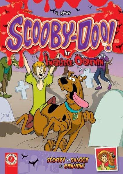 Scooby-Doo! İle İngilizce Öğrenin 4.Kitap - Scooby ve Shaggy ile Oynayın | Artemis Çocuk (İnce Kapak) - Resim 1