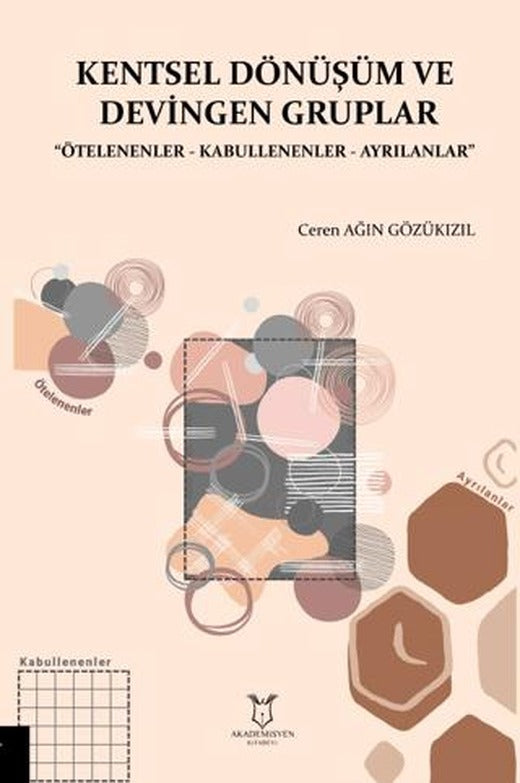 Kentsel Dönüşüm ve Devingen Gruplar | Akademisyen Kitabevi (Ciltsiz)