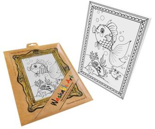 Funny Mat - Washable Art - Balık | Akademi Çocuk