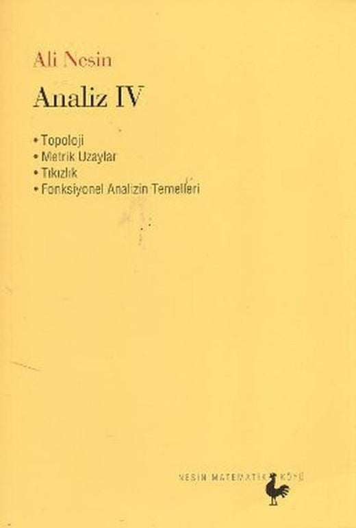 Analiz 4 | Nesin Matematik Köyü (İnce Kapak)