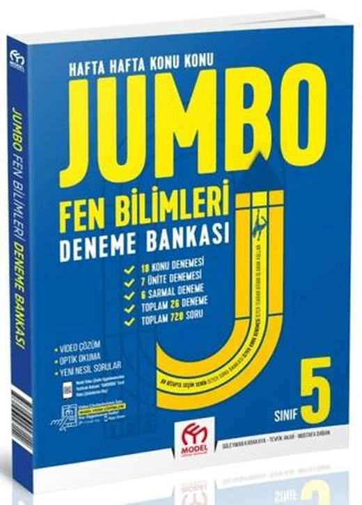 5. Sınıf Jumbo Fen Bilimleri Deneme Bankası | Model Eğitim Yayıncılık (Ciltsiz)