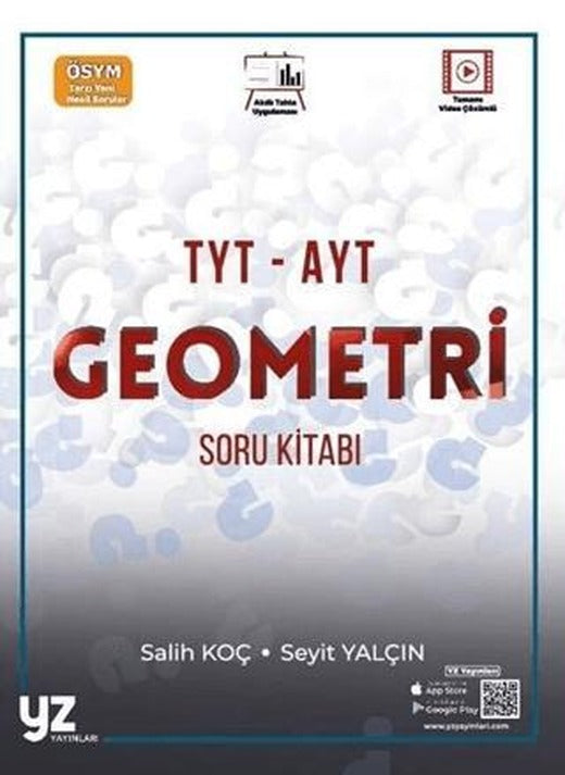 YZ YKS TYT AYT Geometri Soru Kitabı | YZ Yayınları (Ciltsiz)