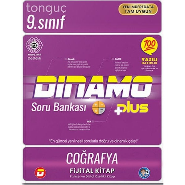 9. Sınıf Dinamo Coğrafya Soru Bankası | Tonguç Akademi (İnce Kapak)