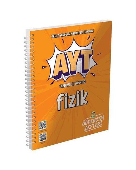 3025 AYT Fizik Öğrencim Defteri | Murat Yayınları (İnce Kapak)