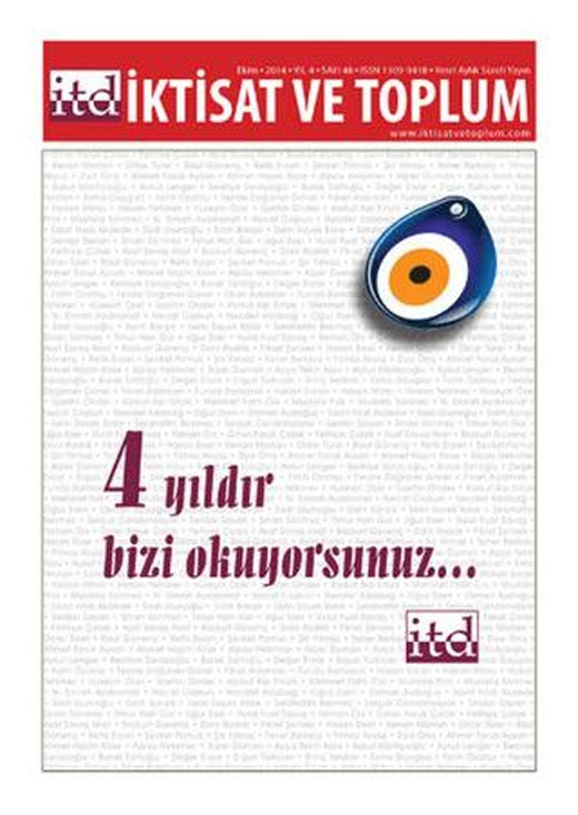 İktisat ve Toplum Dergisi Sayı: 48 | İktisat ve Toplum Dergisi (Ciltsiz)