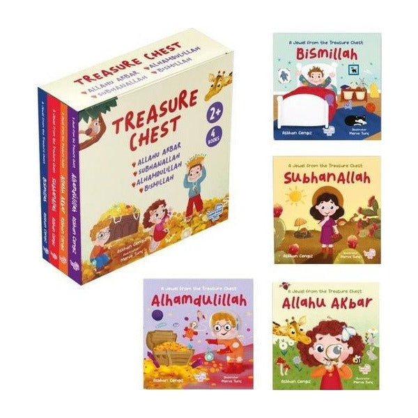 Treasure Chest / İngilizce Hazine Sandığı (4 Kitap)