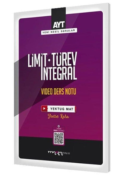 AYT Limit Türev İntegral Video Ders Notları | Marka Yayınları (İnce Kapak)