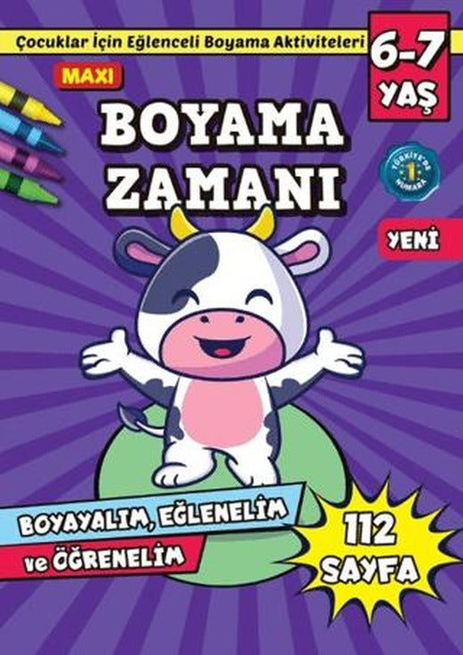 Maxi Boyama Zamanı 9 | Maxi Yayıncılık (Ciltsiz)