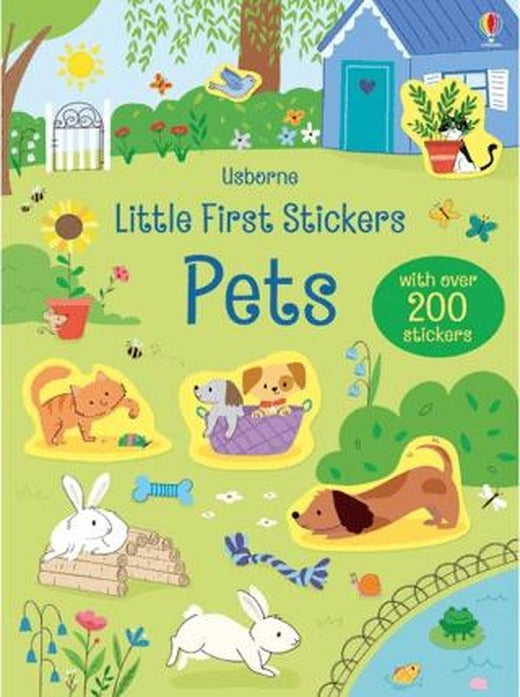 Little First Stickers Pets | Usborne (Ciltsiz)