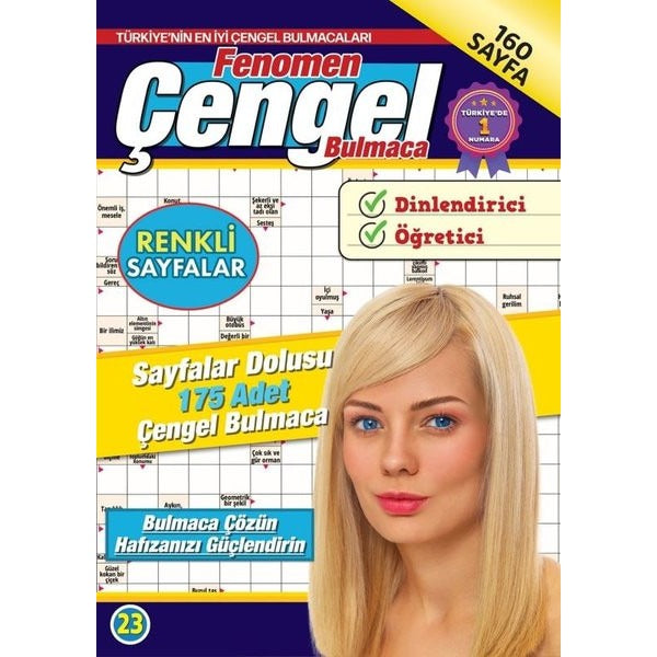 Fenomen Çengel Bulmaca 23 | Maxi Yayıncılık (İnce Kapak)
