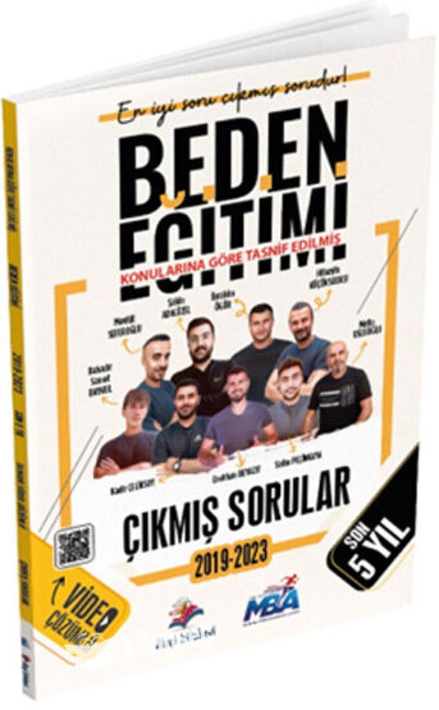 2025 ÖABT MEB-AGS Beden Eğitimi Öğretmenliği Çıkmış Sorular Son 6 Yıl Konularına Göre Çözümlü | Dizgi Kitap (Ciltsiz)