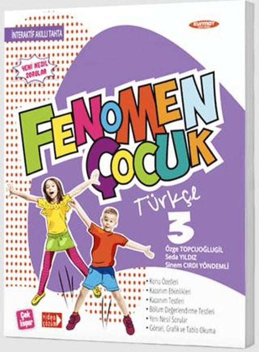 3. Sınıf Türkçe Fenomen Çocuk | Fenomen Çocuk (Ciltsiz)
