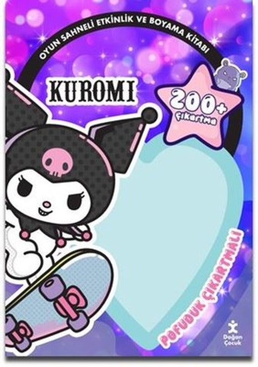 Kuromi - Pofuduk Çıkartmalı Etkinlik Kitabı | Doğan Çocuk (İnce Kapak)