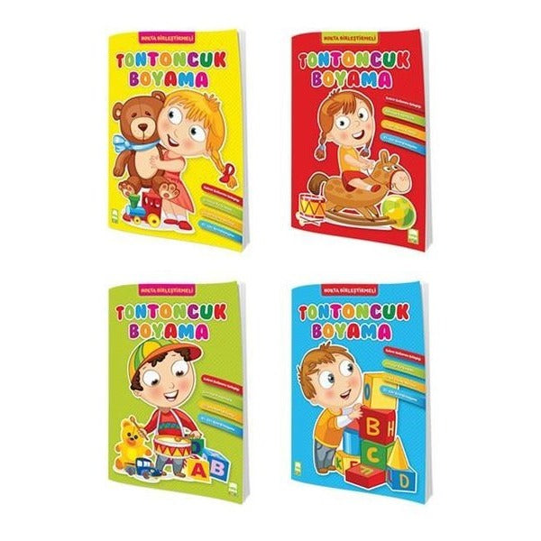 Tontoncuk Boyama (4 Kitap)