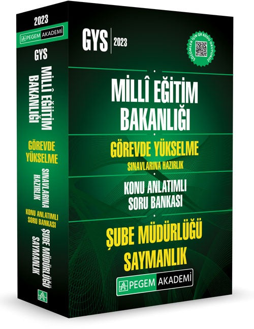 2026 GYS MEB Görevde Yükselme Sınavlarına Hazırlık Konu Anlatımlı Soru Bankası Şube Müdürlüğü