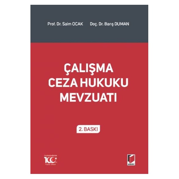 Çalışma Ceza Hukuku Mevzuatı