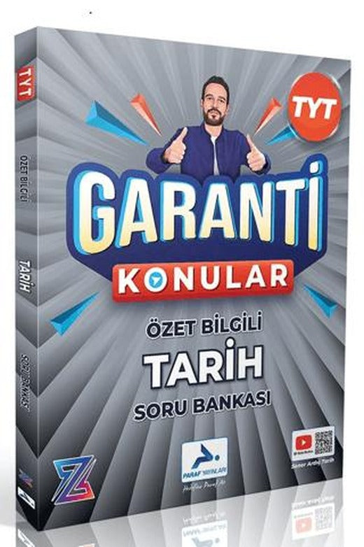 Paraf Z Takım TYT Tarih Garanti Konular Soru Bankası | Paraf Yayınları (Ciltsiz)