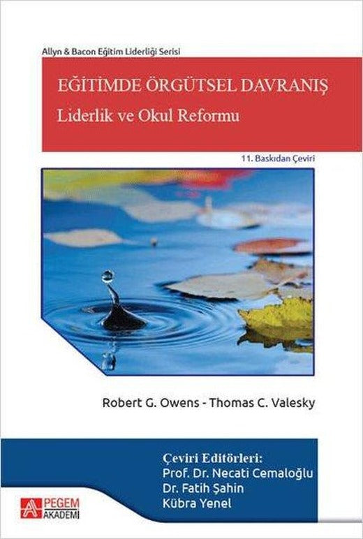 Eğitimde Örgütsel Davranış: Liderlik ve Okul Reformu | Pegem Akademi Yayıncılık (İnce Kapak)