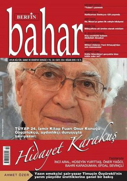 Berfin Bahar Aylık Kültür Sanat ve Edebiyat Dergisi Sayı: 254 Nisan 2019 | Berfin Bahar Dergisi (Ciltsiz)