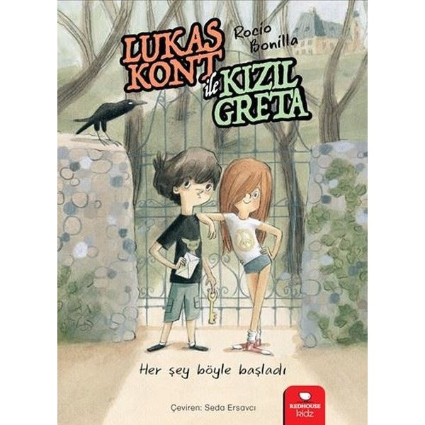 Lukas Kont İle Kızıl Greta - Her Şey Böyle Başladı | Redhouse Kidz Yayınları (İnce Kapak)