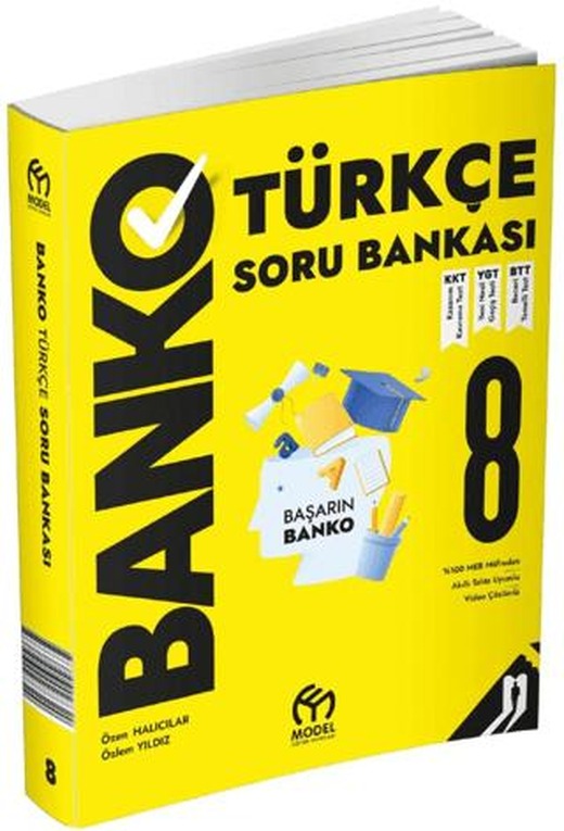 8. Sınıf Banko Türkçe Soru Bankası | Model Eğitim Yayıncılık (Ciltsiz)