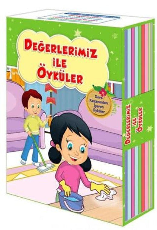 Değerler Dizisi Değerlerimiz ile Öyküler (10 Kitap) | Tandem Yayınları (Ciltsiz)
