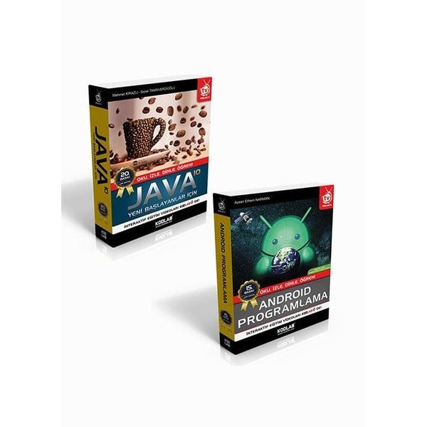 Android Başlangıç Seti (2 Kitap Takım) | Kodlab Yayın Dağıtım (Ciltsiz)